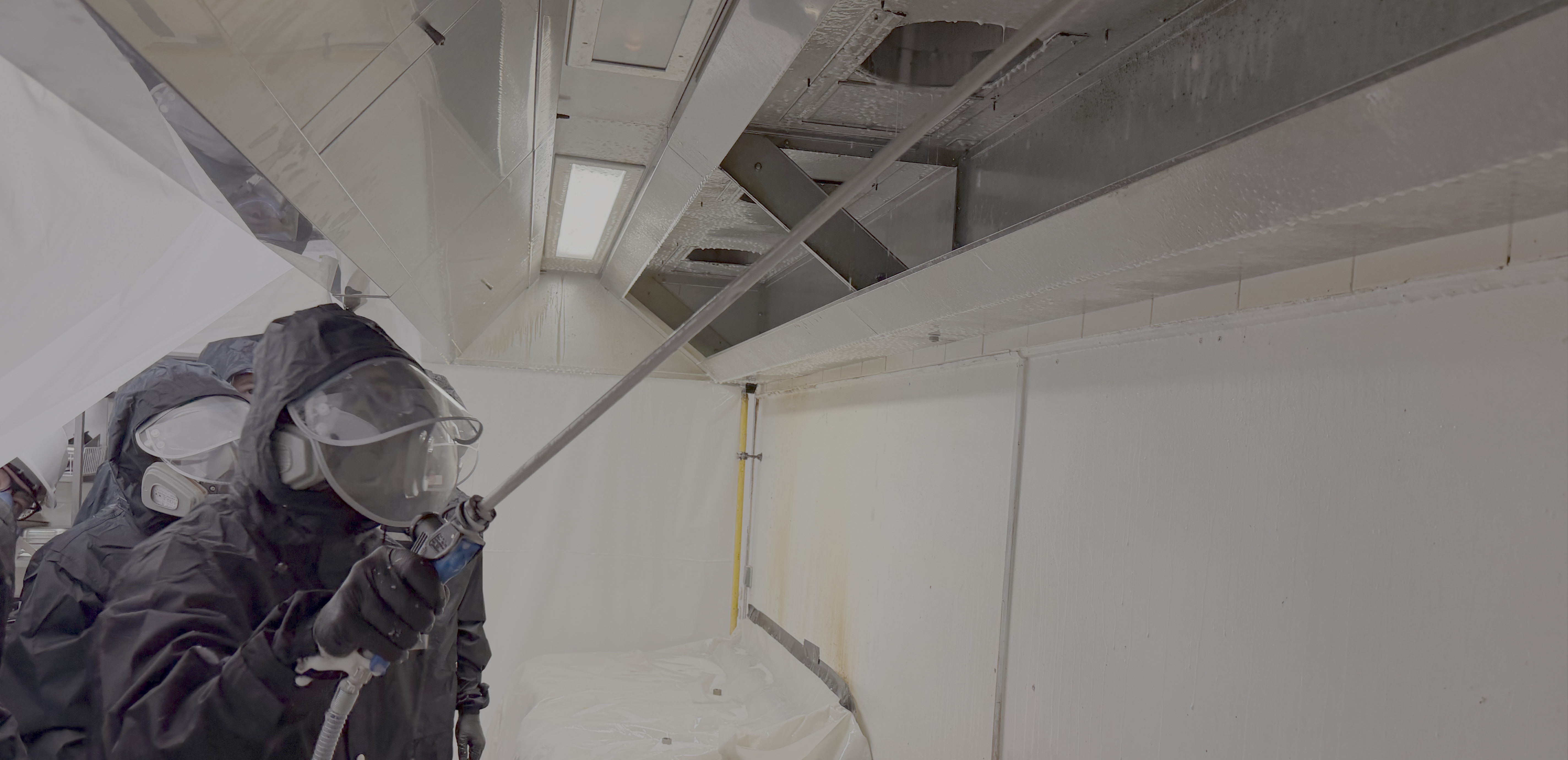 Kitchen hood and duct cleaning